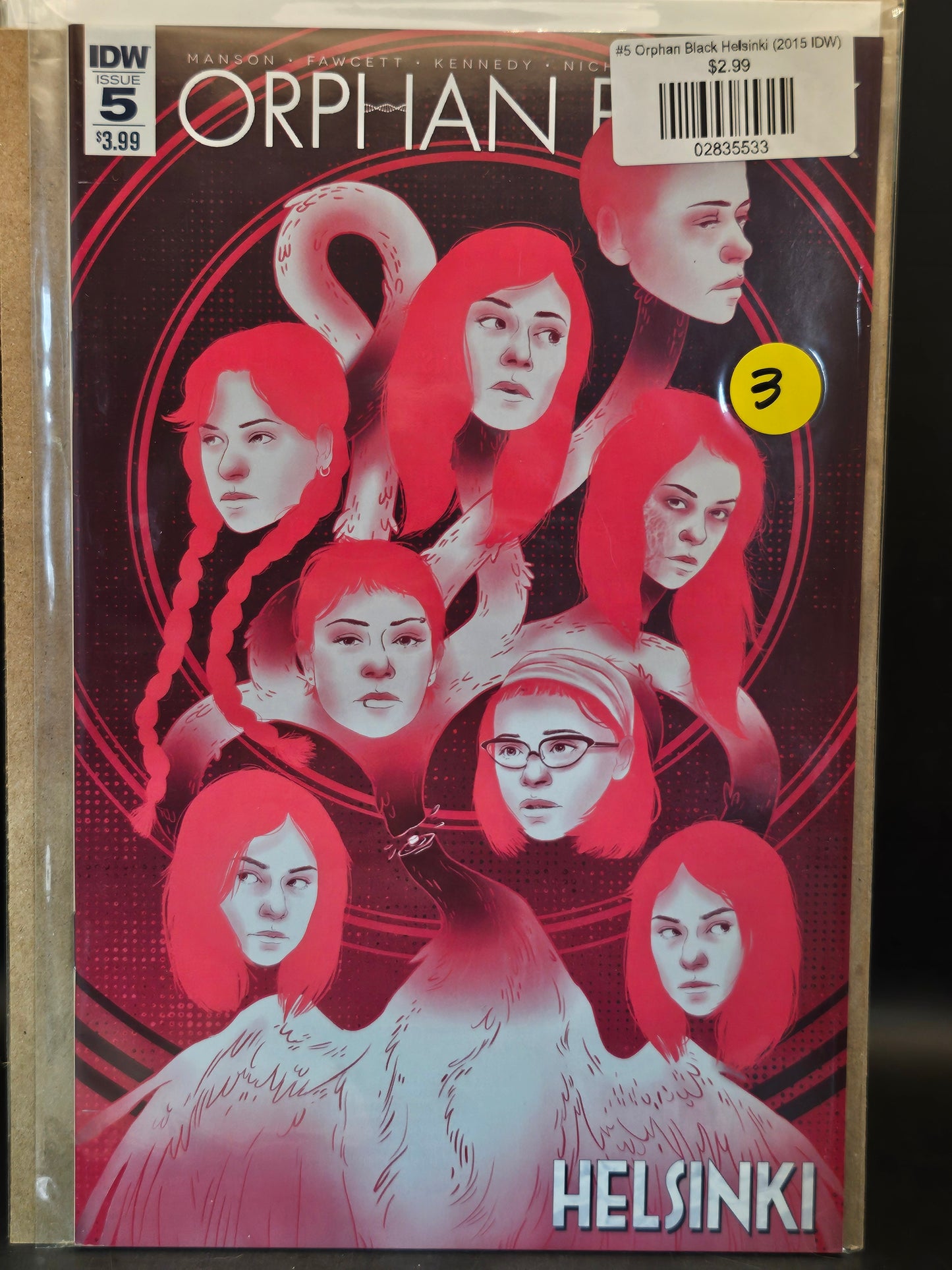 #5 Orphan Black Helsinki (2015 IDW)