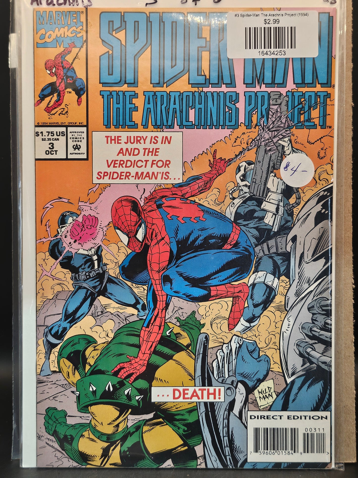 #3 Spider-Man The Arachnis Project (1994)