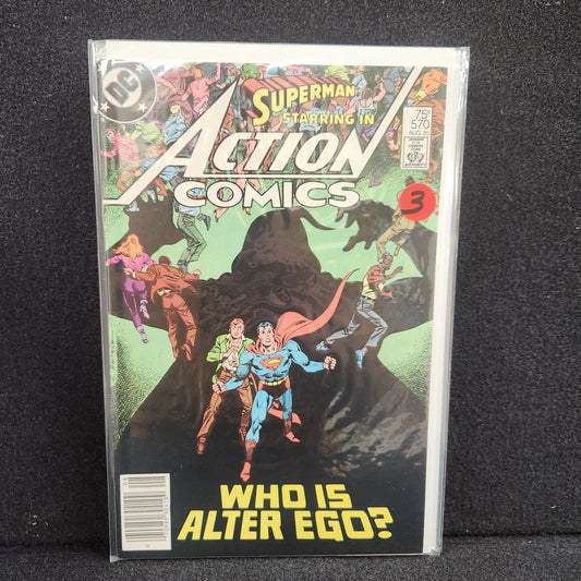 Action Comics #570 - Who is Alter Ego? (DC 1985)