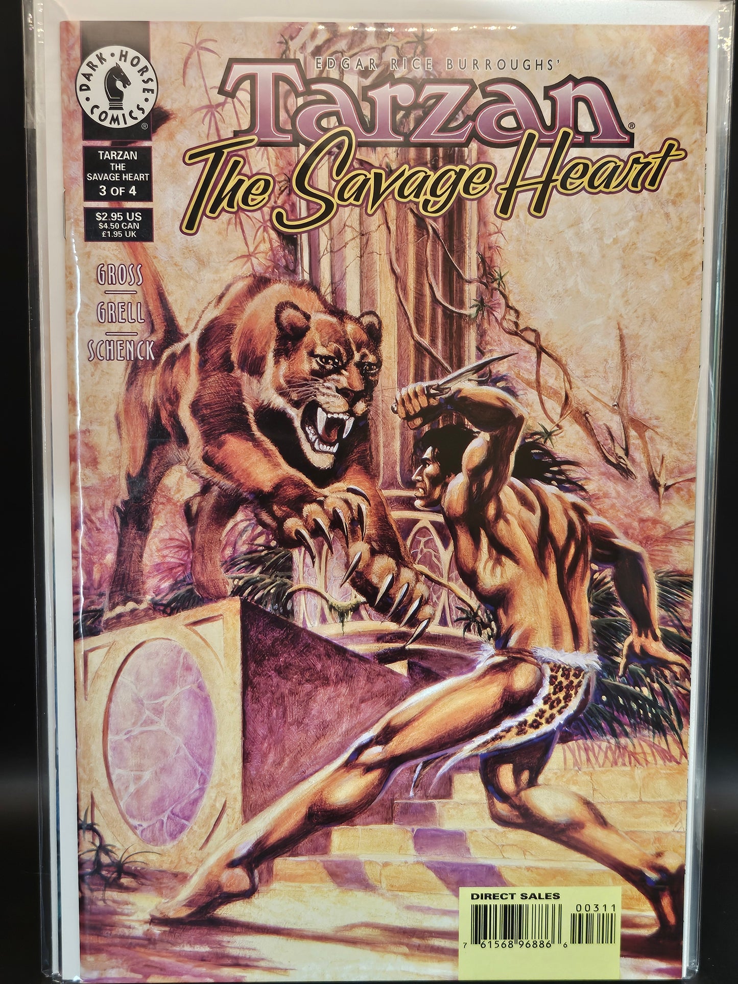 #1-4 Tarzan The Savage Heart (1999)