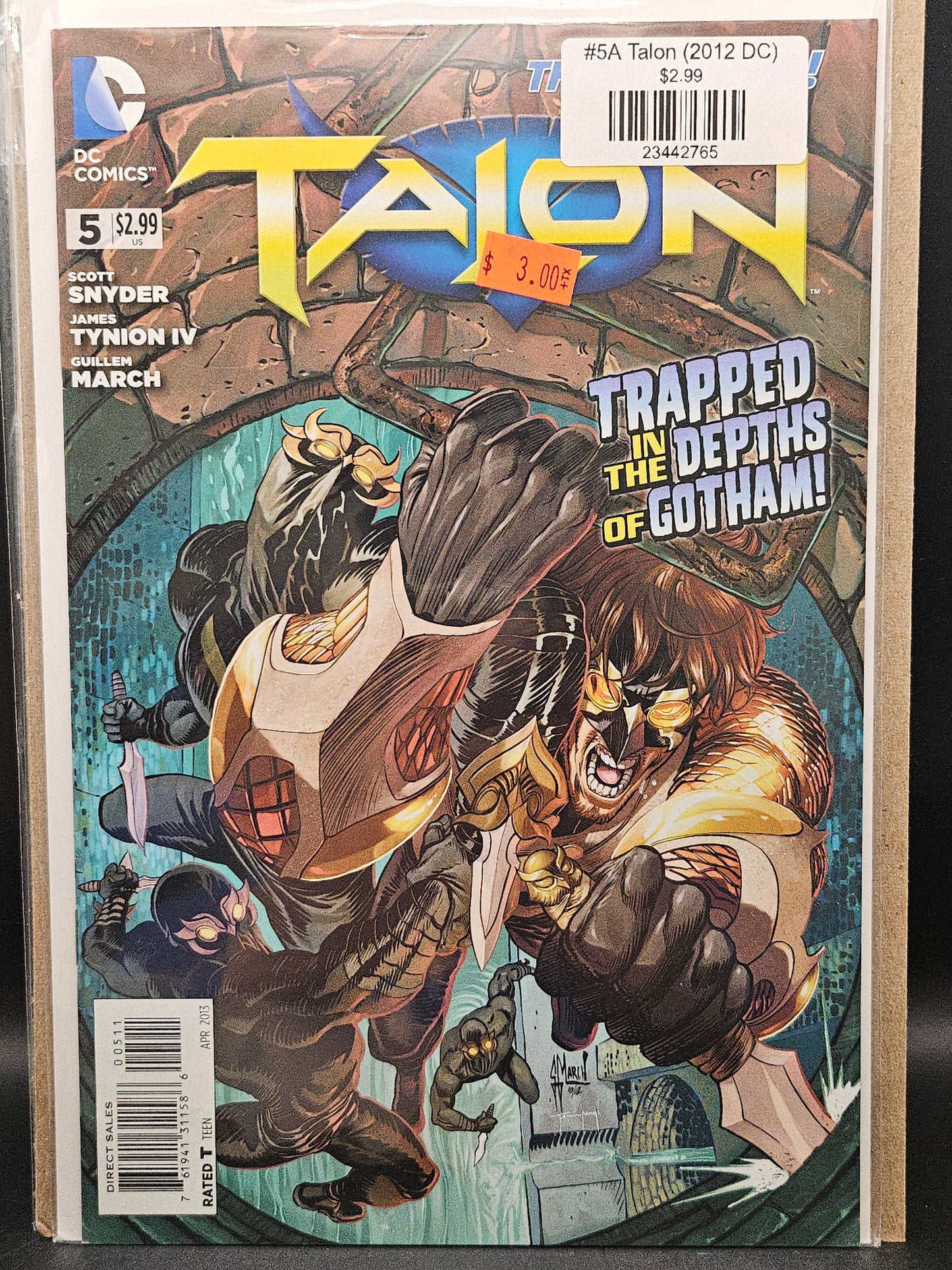 #5A Talon (2012 DC)