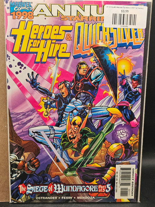 #1 Annuals Heroes for Hire (1997 1st Series)
