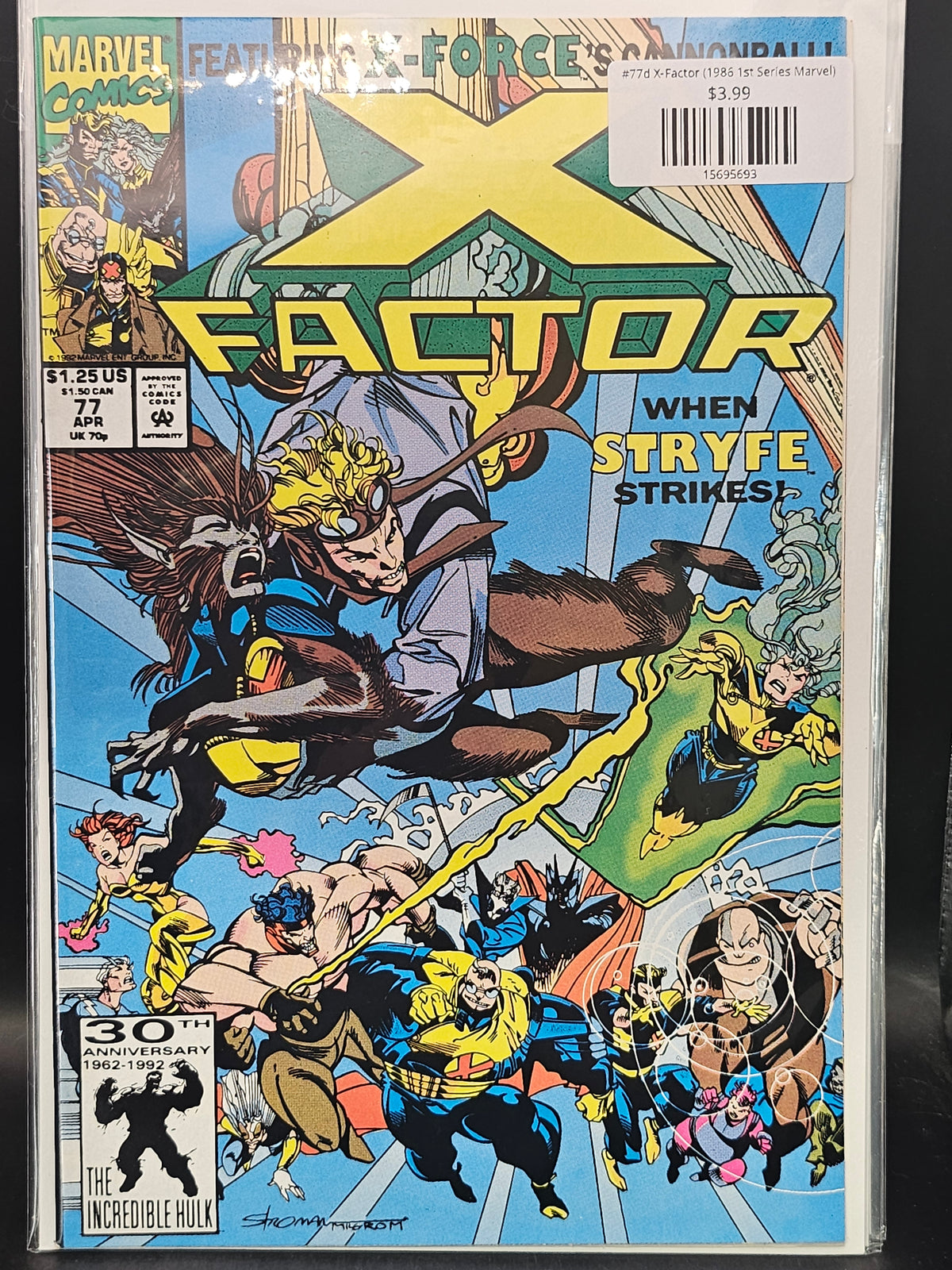 #77d X-Factor (1986 1st Series Marvel)