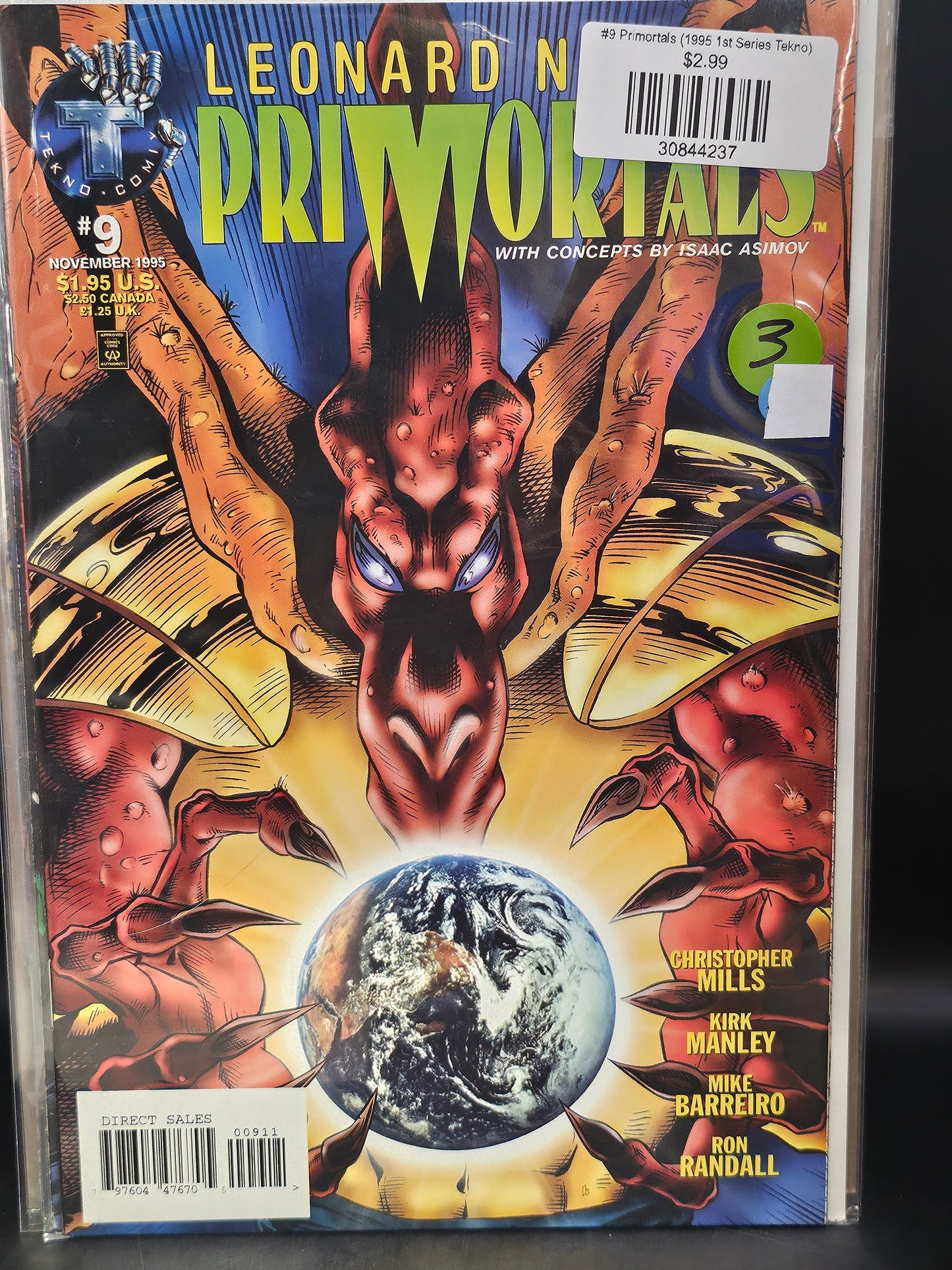 #9 Primortals (1995 1st Series Tekno)