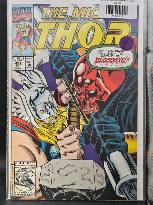 #452d Thor (1962 Marvel 1st Series Journey Into Mystery)