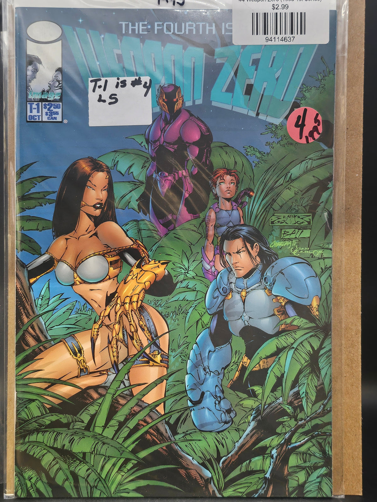 #4 Weapon Zero (1995 1st Series)