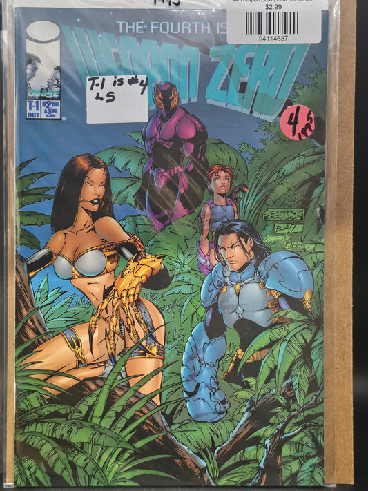 #4 Weapon Zero (1995 1st Series)