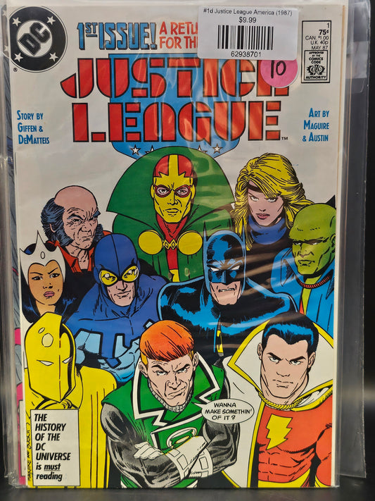 #1d Justice League America (1987)