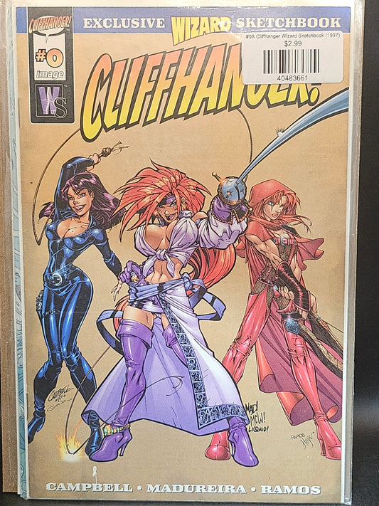#0A Cliffhanger Wizard Sketchbook (1997)