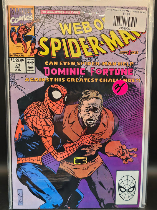 #71d Web of Spider-Man (1985 1st Series)