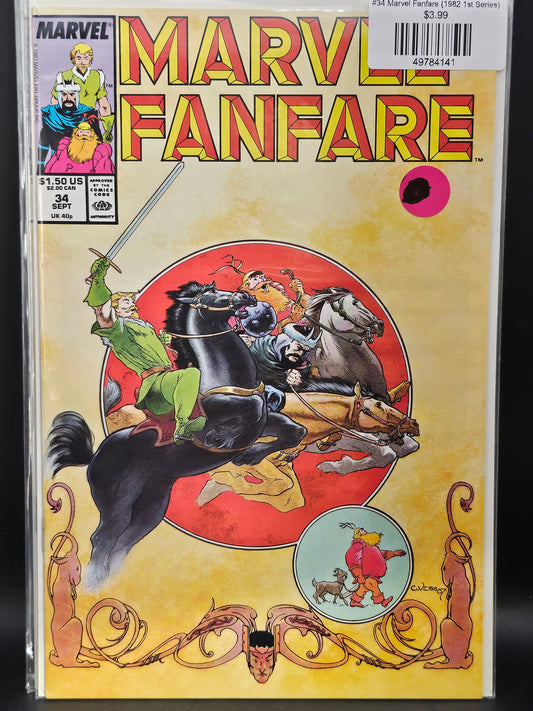 #34 Marvel Fanfare (1982 1st Series)