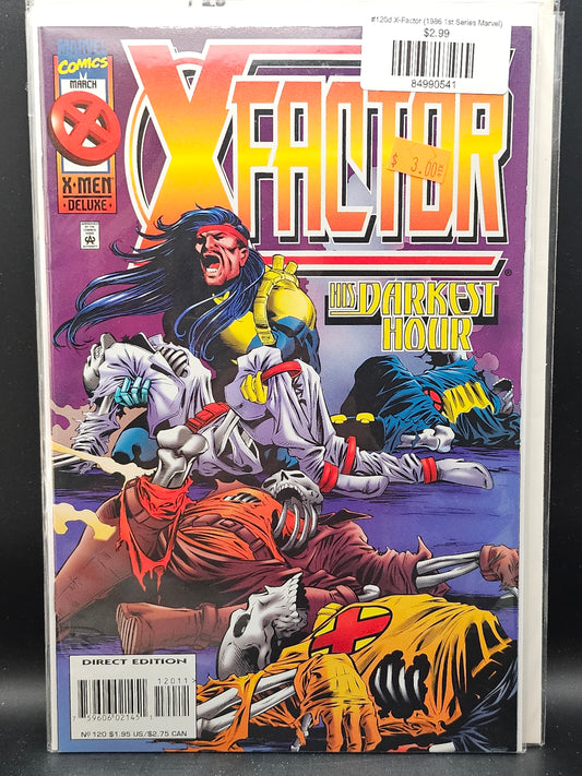 #120d X-Factor (1986 1st Series Marvel)
