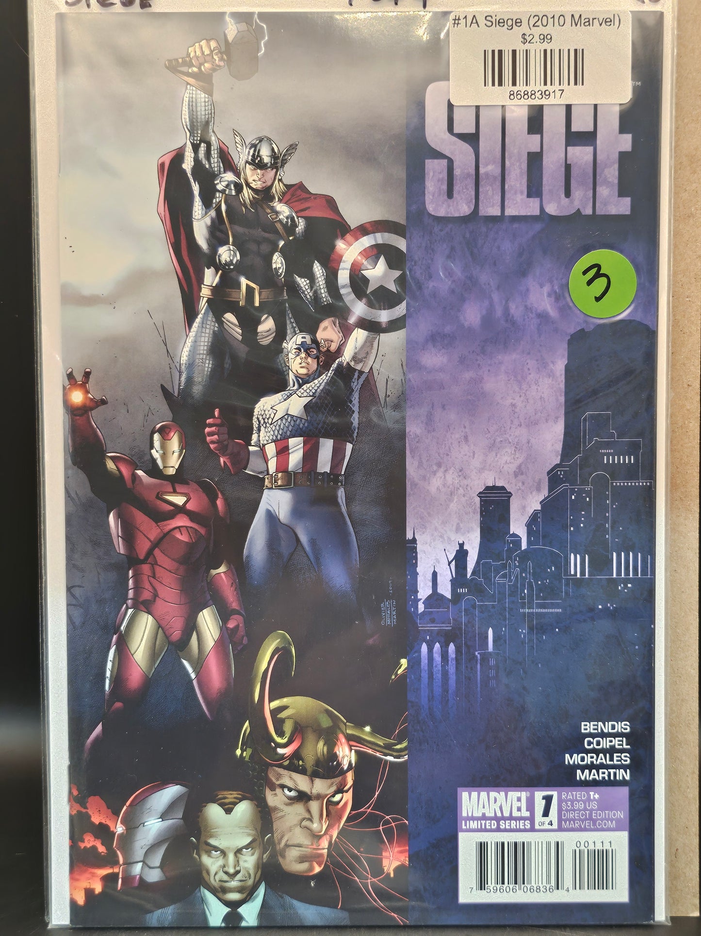 #1A Siege (2010 Marvel)