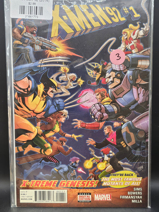 #1A X-Men '92 (2016)