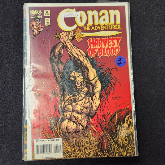 Conan the Adventurer – Marvel Comics – 1994–1995 – Volume 1 – Ongoing Series – #6