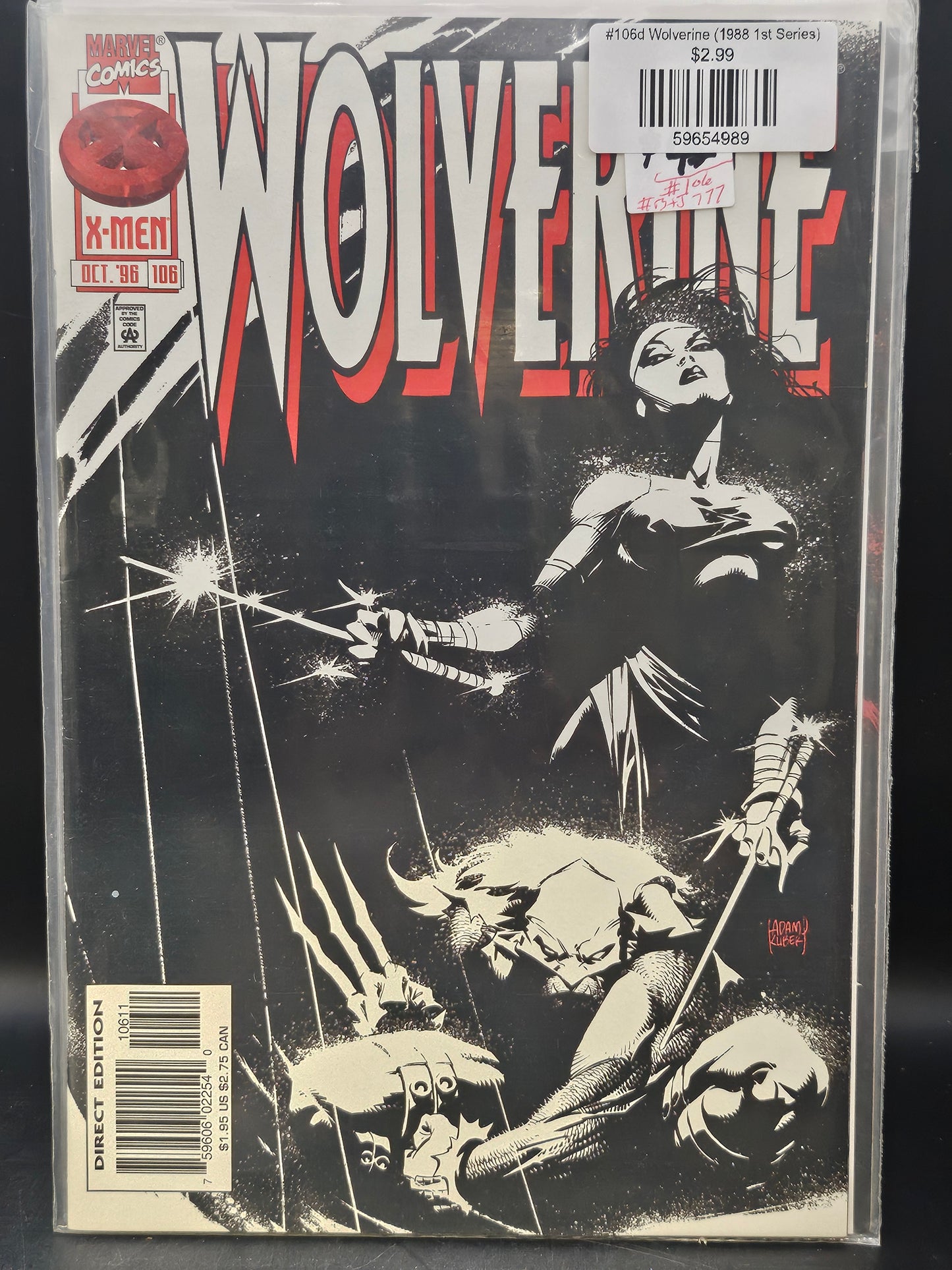 #106d Wolverine (1988 1st Series)