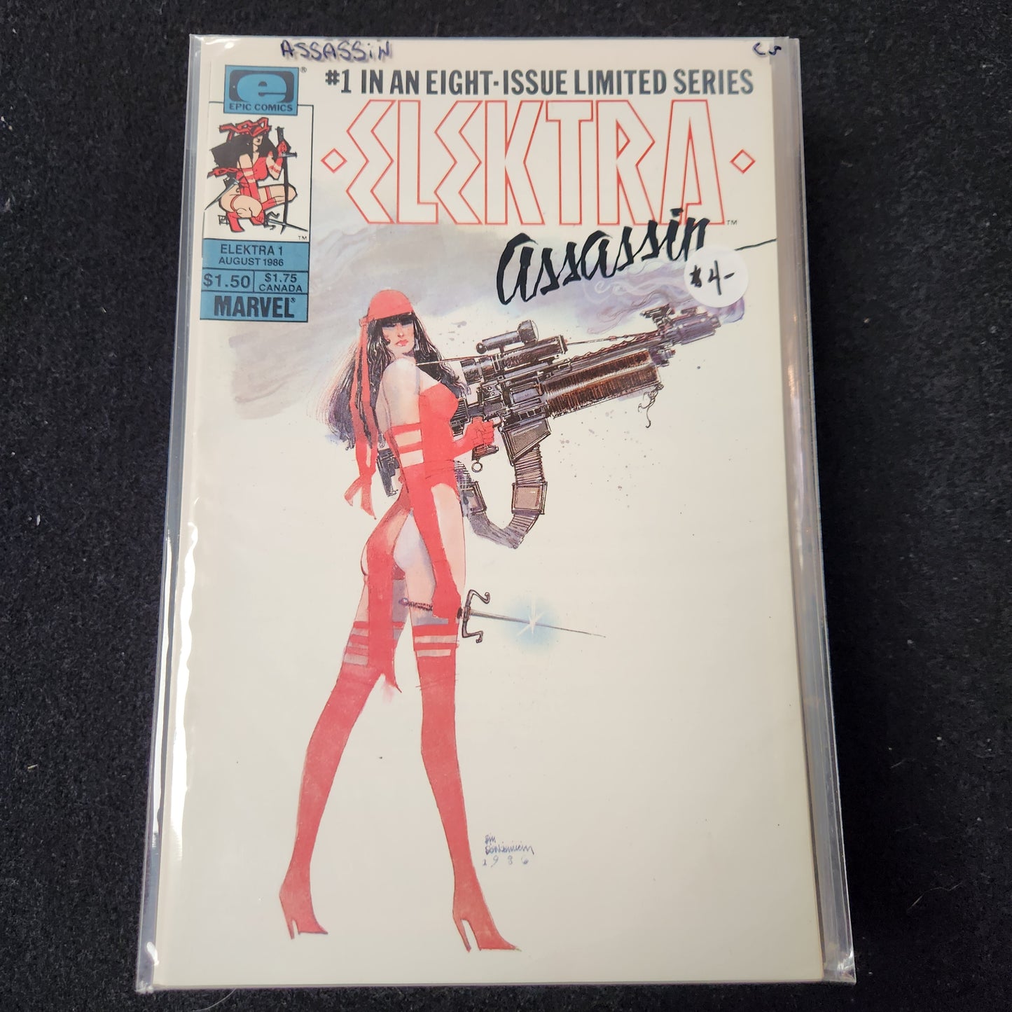 101.100 – #1 of 8 – assassin – Elecktra Limited Series