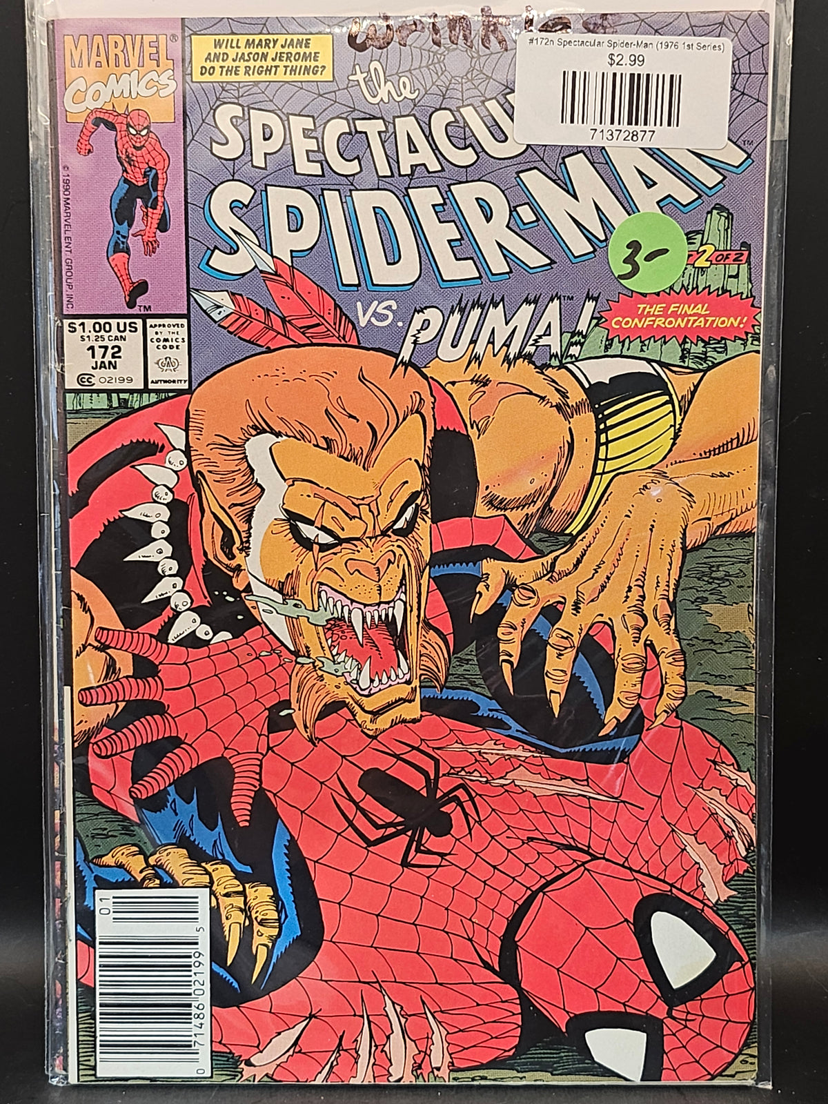 #172n Spectacular Spider-Man (1976 1st Series)