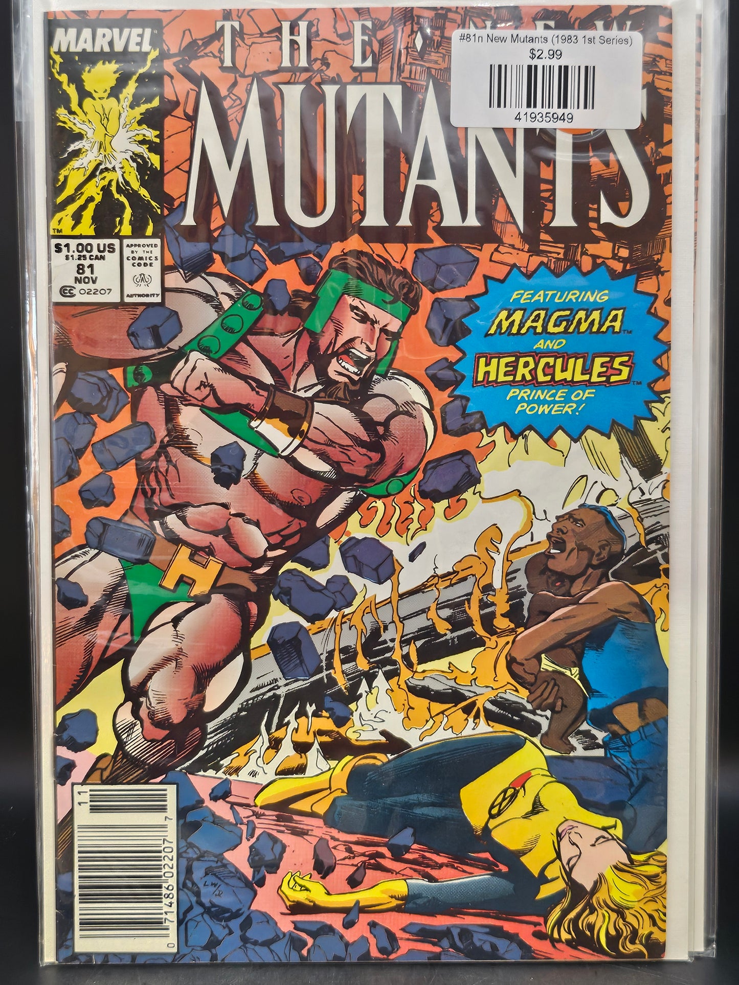 #81n New Mutants (1983 1st Series)