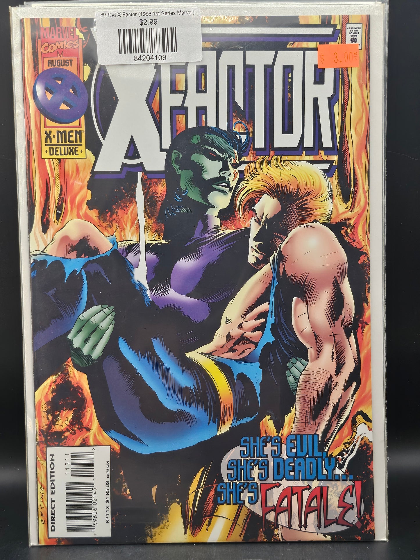 #113d X-Factor (1986 1st Series Marvel)