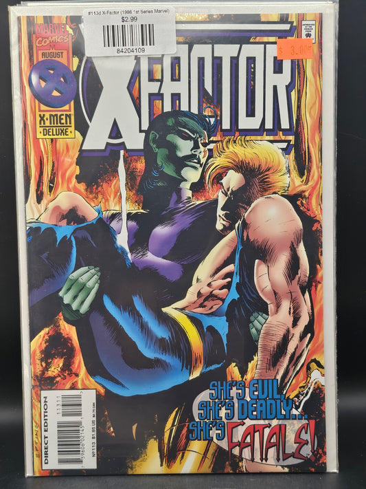 #113d X-Factor (1986 1st Series Marvel)