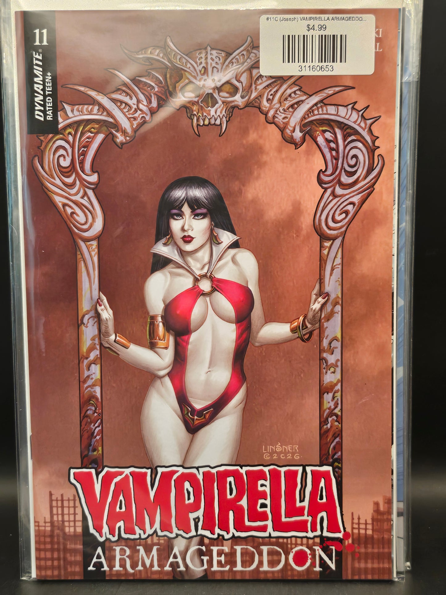 #11C (Joseph) VAMPIRELLA ARMAGEDDON (JOSEPH MICHAEL LINSNER VAR)