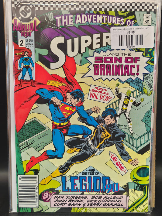 #2 Annuals Adventures of Superman (1987)