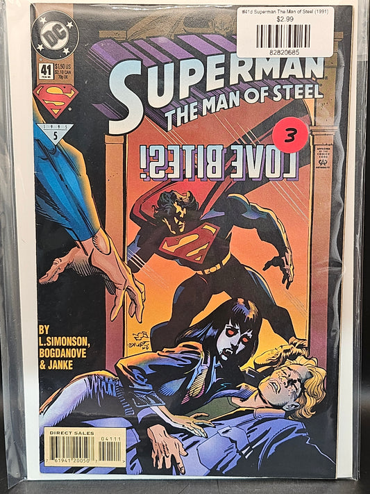 #41d Superman The Man of Steel (1991)