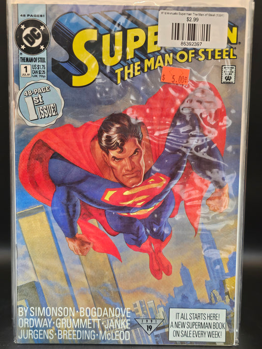 #1d Superman The Man of Steel (1991)