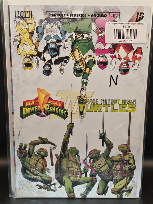 #1N Mighty Morphin Power Rangers Teenage Mutant Ninja Turtles III (2025 Boom)