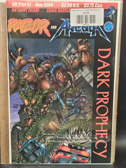 #2 Razor Warrior Nun Areala Dark Prophecy (2000)