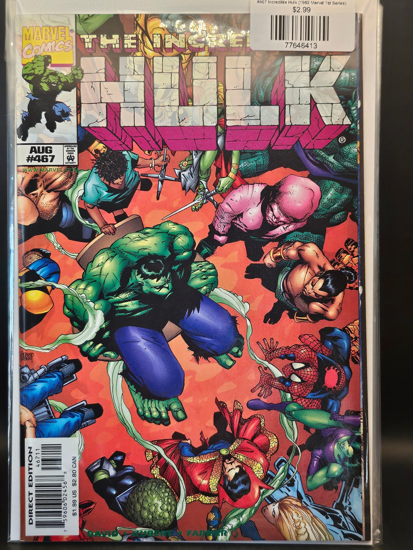 #467 Incredible Hulk (1962 Marvel 1st Series)