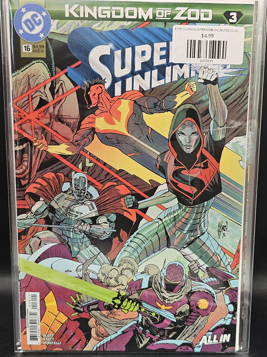 #16A (Guillem) SUPERMAN UNLIMITED (GUILLEM MARCH CONNECTING KINGDOM OF ZOD)