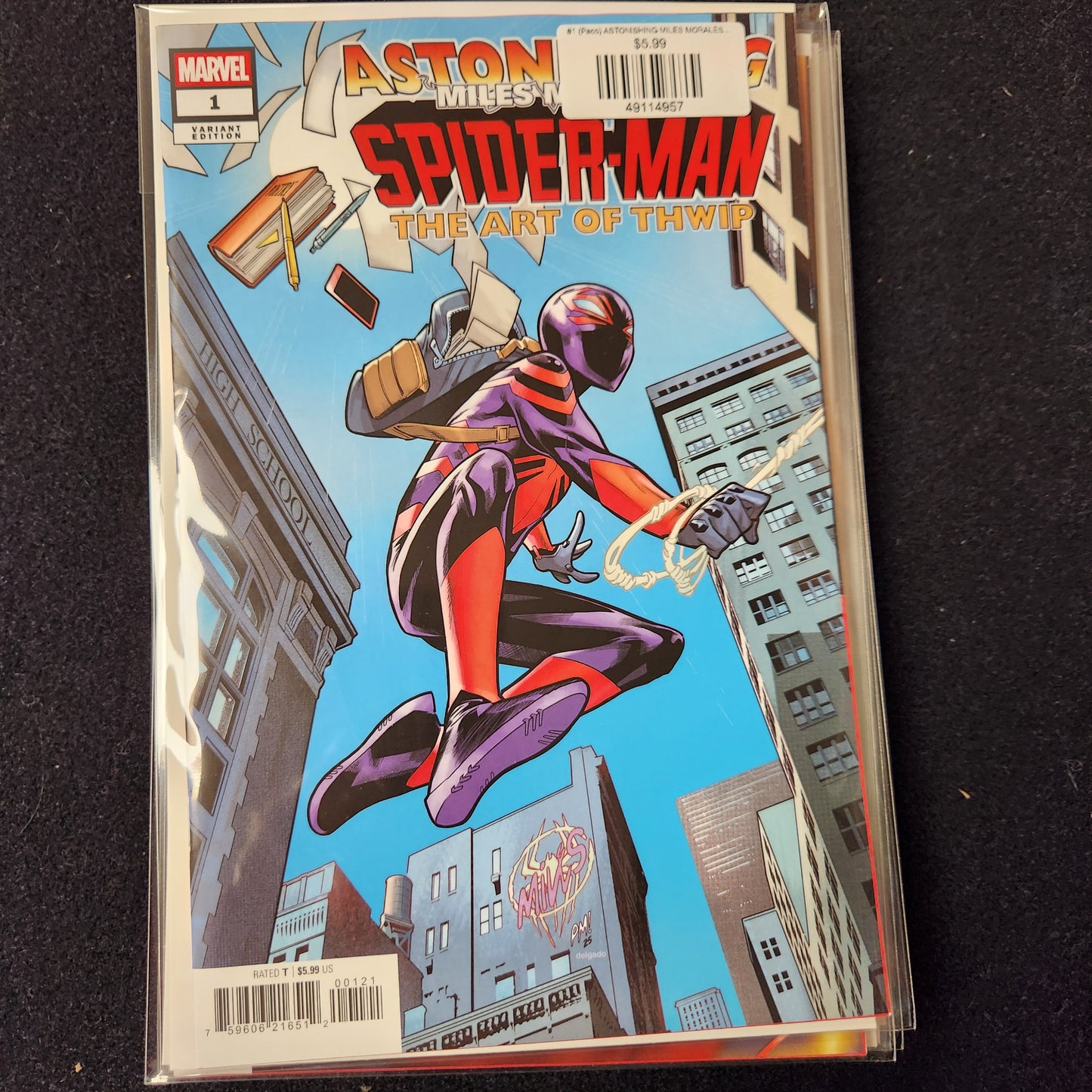 #1 (Paco) ASTONISHING MILES MORALES: SPIDER-MAN THE ART OF THWIP (PACO MEDINA VARIANT)