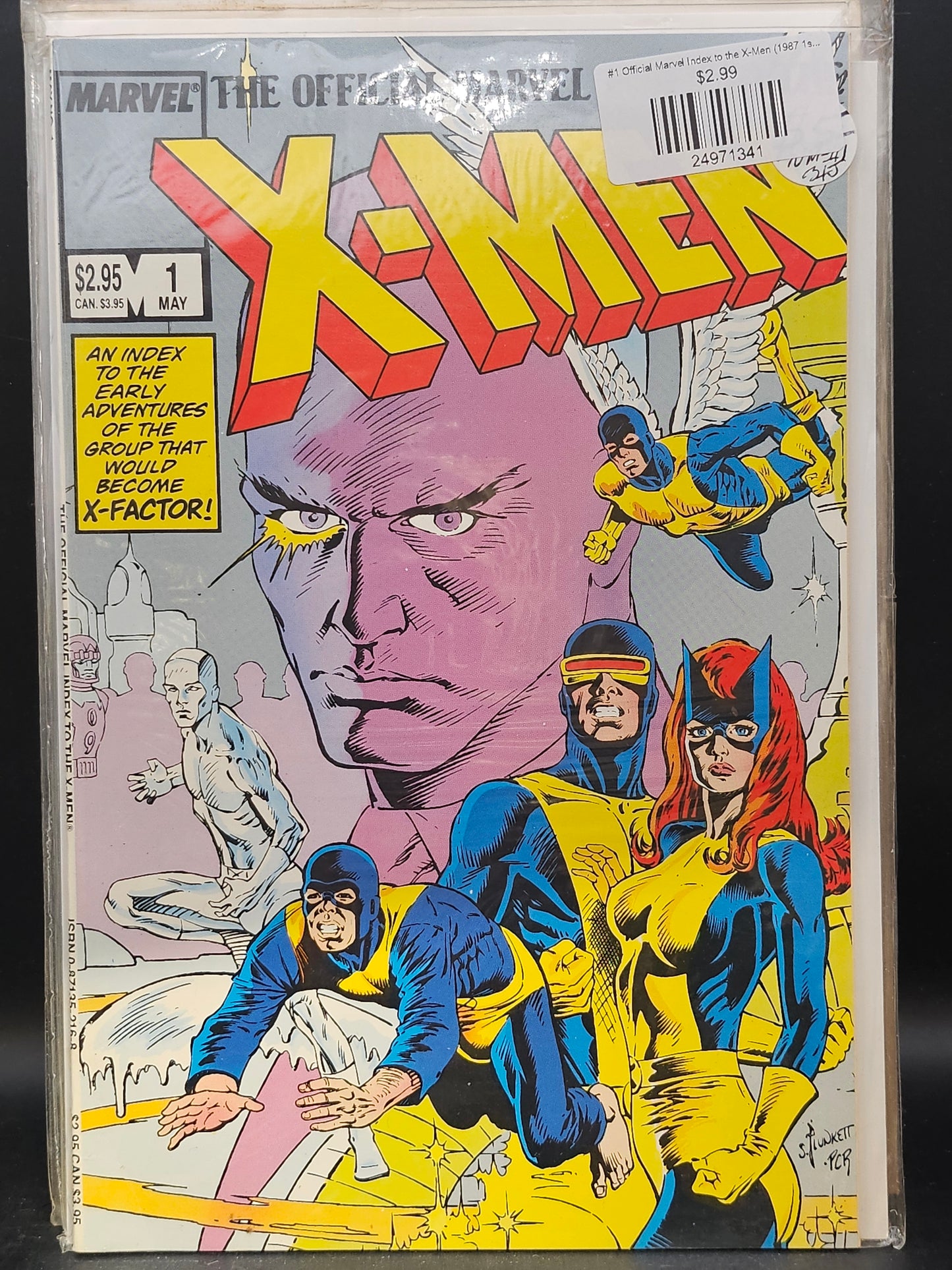 #1 Official Marvel Index to the X-Men (1987 1st Series)