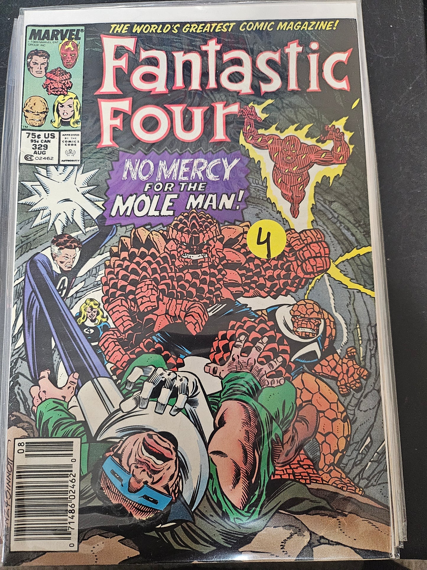 101.139 Fantastic Four – #329 – v1 (1961–1995)