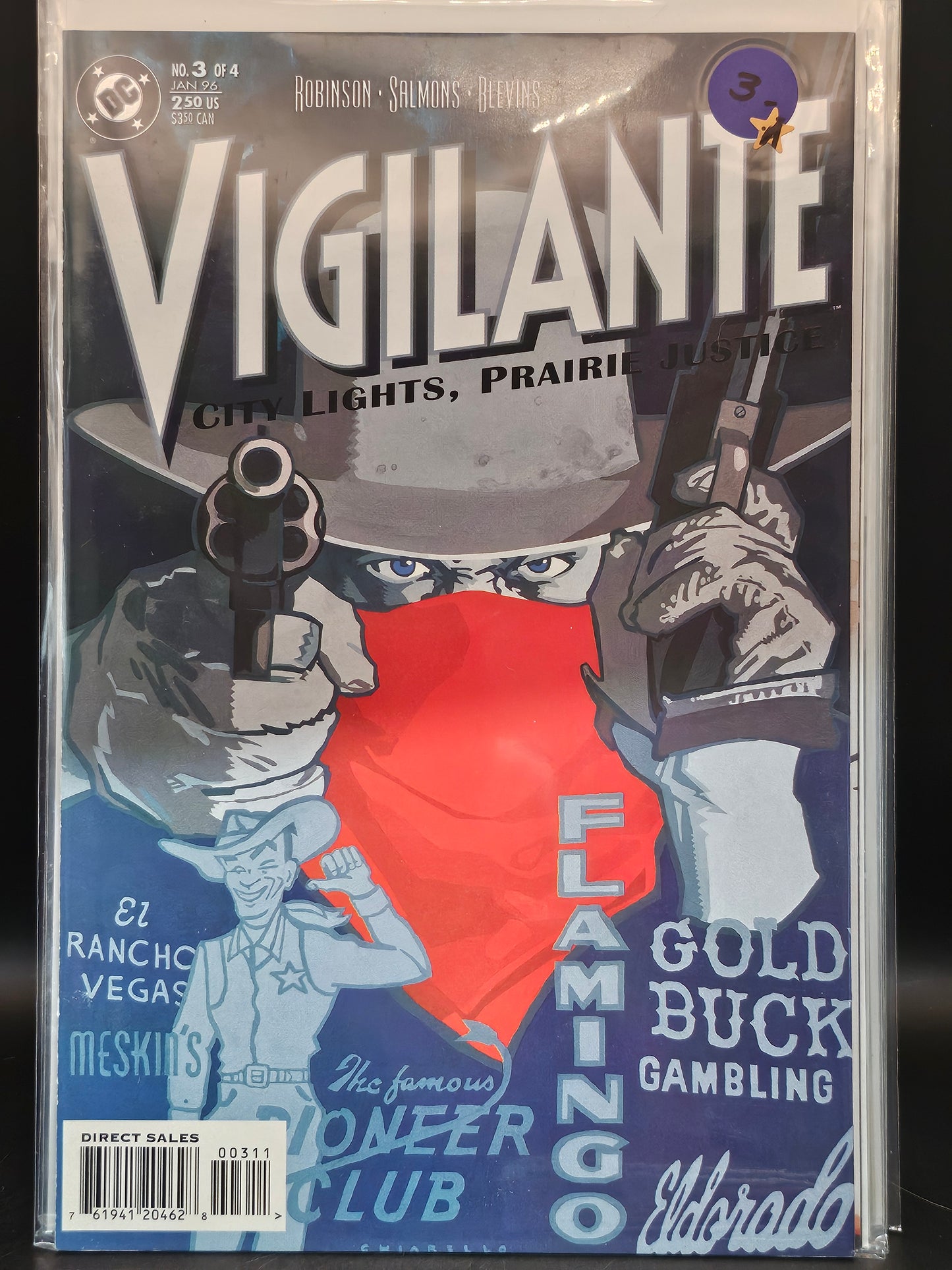 #1-4 Vigilante City Lights, Prairie Justice (1995)