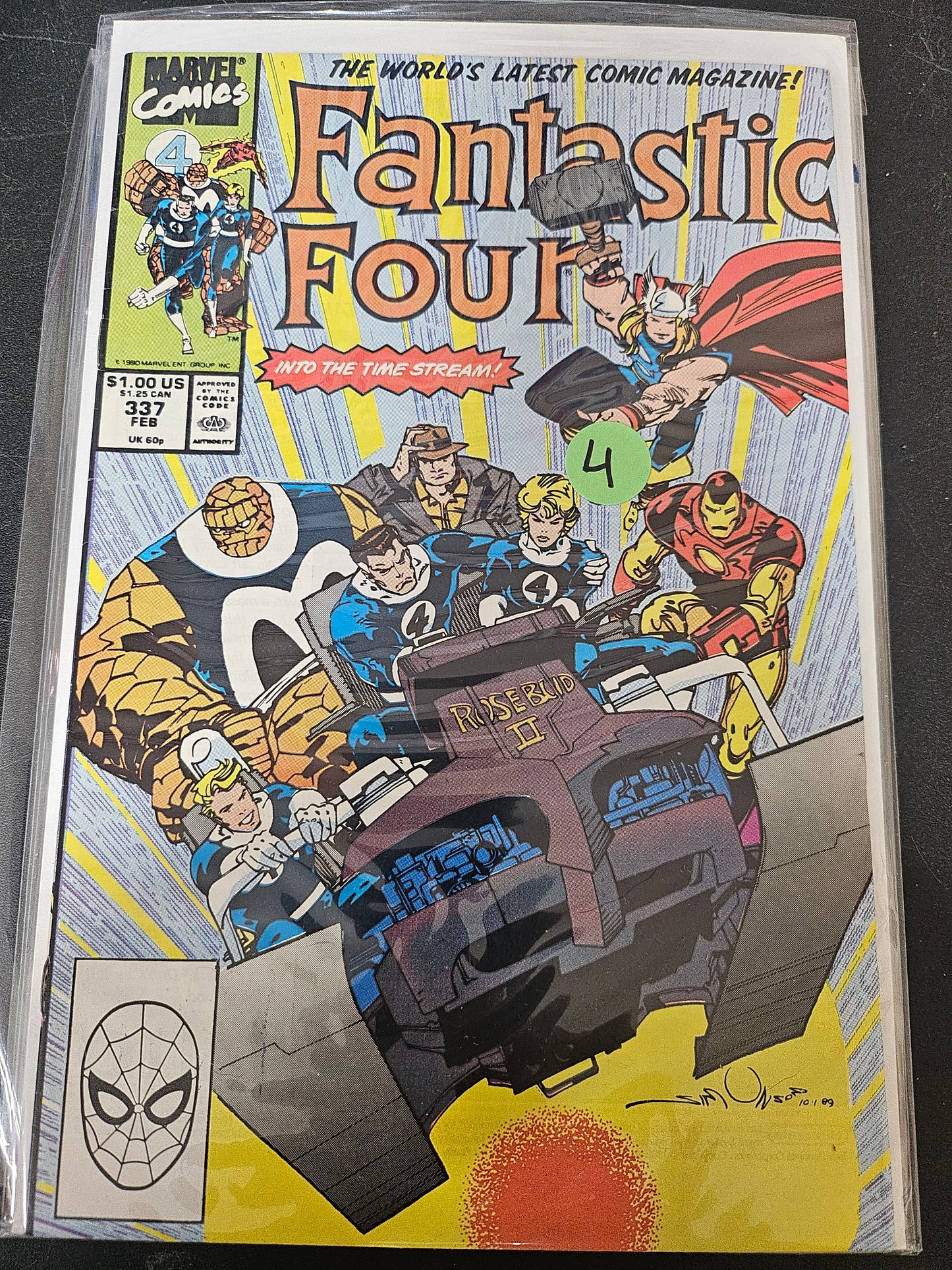 101.146 Fantastic Four – #337 – v1 (1961–1995)