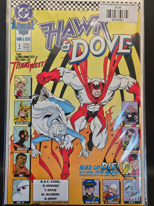 #1d Annuals Hawk and Dove (1989)