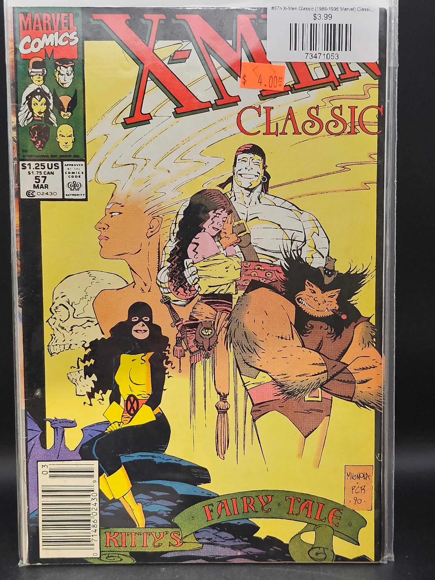 #57n X-Men Classic (1986-1995 Marvel) Classic X-Men