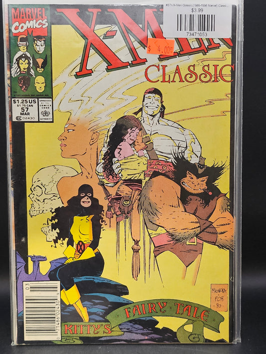 #57n X-Men Classic (1986-1995 Marvel) Classic X-Men