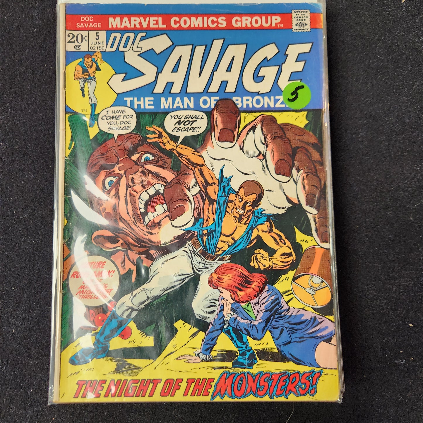 115.102 – Doc Savage - #5 -1972-74