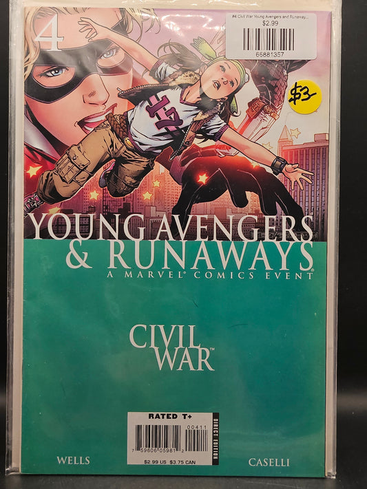 #4 Civil War Young Avengers and Runaways (2006)