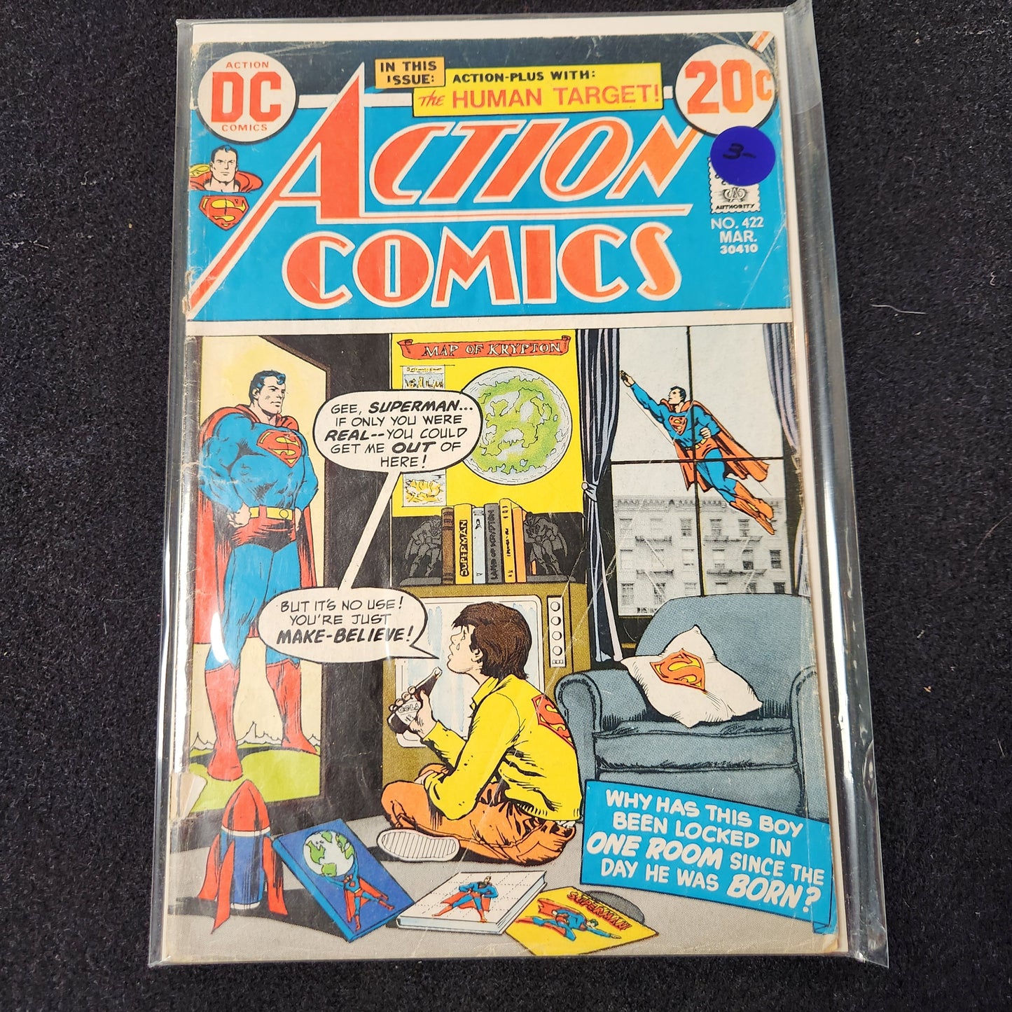 Action Comics #422 - The Human Target (DC 1973)