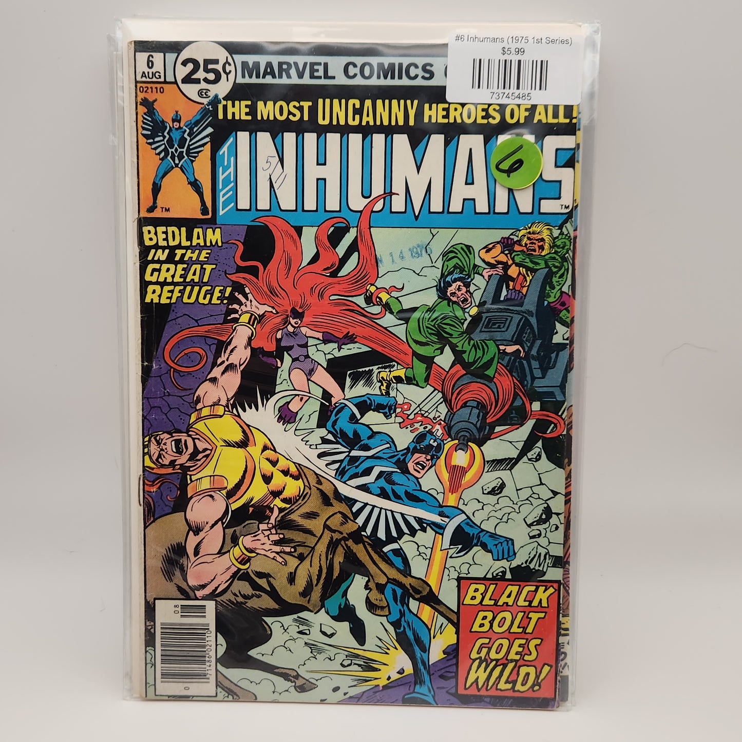 #6 Inhumans (1975 1st Series)