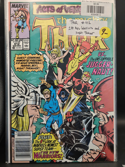 #412n Thor (1962 Marvel 1st Series Journey Into Mystery)