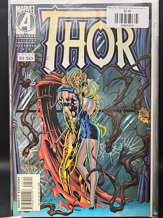 #493d Thor (1962 Marvel 1st Series Journey Into Mystery)