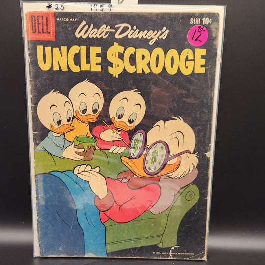 #25 Uncle Scrooge (1954-2008 Dell/Gold Key/Gladstone/Gemstone)