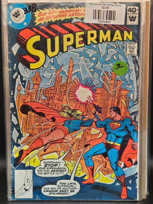 #338 Superman (1939 1st Series) Whitman