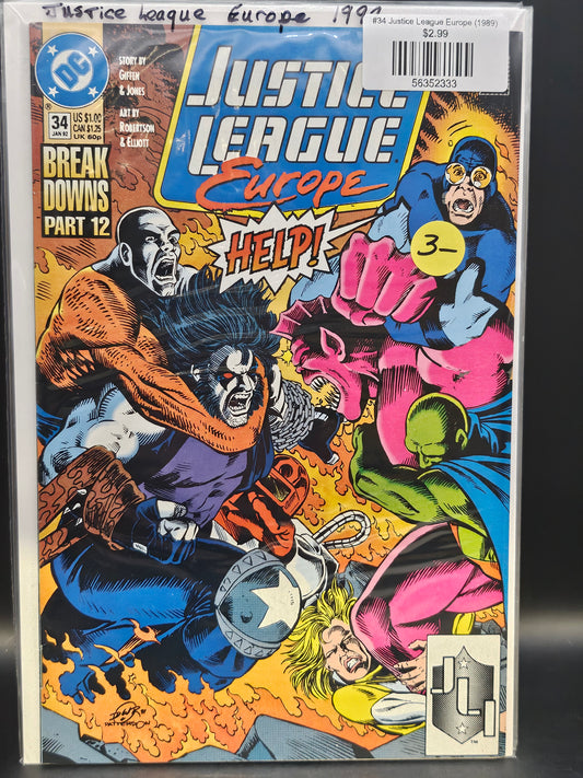 #34 Justice League Europe (1989)